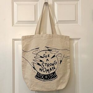 🔮Canvas Tote Bag - Feminist Crystal Ball